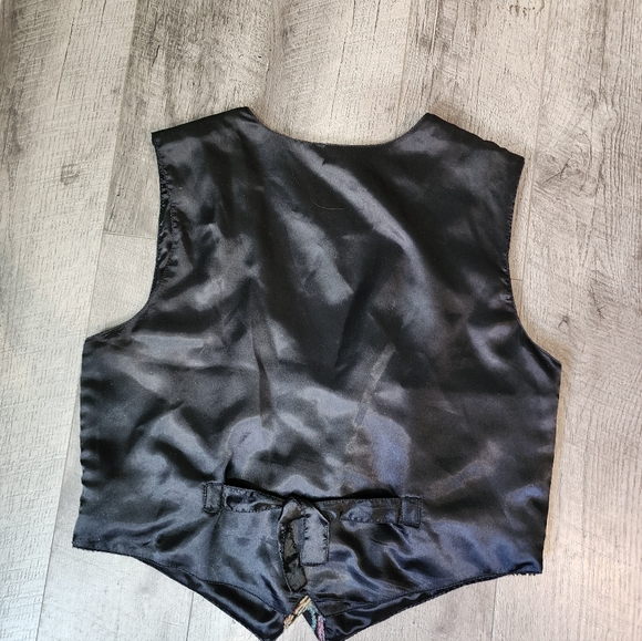 Colorful Embroidered Vintage Horse Katch Me Womens Western  Vest - Picture 2 of 4